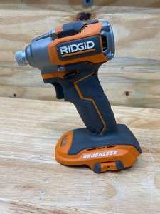 lot 41 image: RIDGID 18V SubCompact Brushless Cordless Impact Driver (Tool Only)