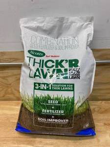 lot 77 image: SCOTTS Turf Builder ThickR Lawn Sun & Shade, 40 lbs.