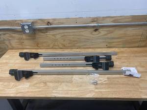 lot 81 image: CARGOLOC 2-Piece Adjustable Roof Top Cross Bar Set, for Use with Existing Raised Side Rails Only