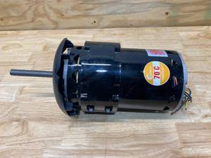lot 94 image: CENTURY Condenser Fan Motor, 1 HP, 3-Phase, Nameplate RPM 1,140, No. of Speeds 1