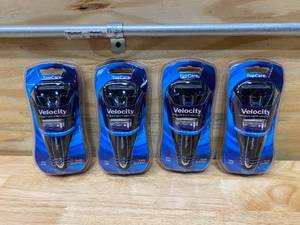lot 96 image: TOPCARE Lot of 4-  Velocity Shaving Systems