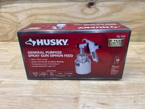 lot 106 image: HUSKY Siphon Feed General Purpose Spray Gun