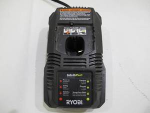 lot 535 image: Ryobi P118 Lithium Ion Dual Chemistry Battery Charger for One 18 Volt Batteries