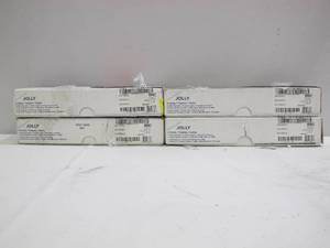 lot 542 image: 4 Boxes (24 Pieces) Marazzi Modern Renewal Iron 12 in. x 12 in. Glazed Ceramic Jolly Trim Tile (0.16 sq. ft.  piece)