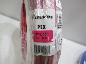 lot 551 image: SharkBite 12-in x 100-ft Red PEX-B Pipe