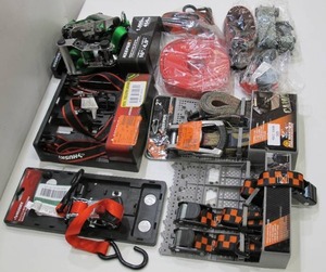 lot 565 image: Lot of 10 Keeper XP and Husky Ratchet Straps & Tie Downs