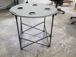 lot 582 image: Uline Folding Table - Model S-21504 - Great for Tailgating or Camping