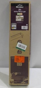 lot 584 image: Metalux WP 2 ft. 4000K Cool White 120-Volt White Integrated LED Wraparound Light