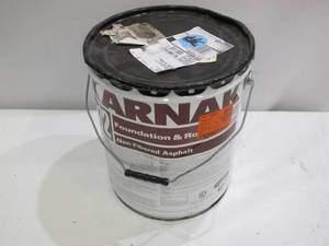 lot 616 image: Karnak 112 5 Gallon Professional Grade Foundation & Roof Coating - Non Fibered Asphalt