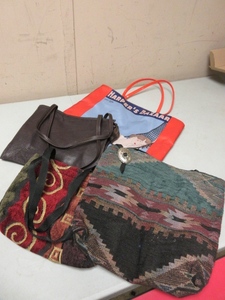 Le DONNE COLUMBIAN LEATHER COLLECTION TOTE BAG AND OTHER TOTE BAGS