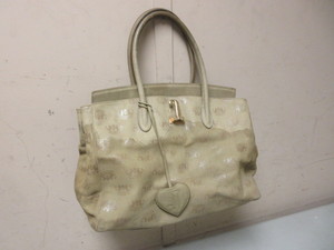 JUICY COUTURE SATCHEL IN OLIVE SUEDE LEATHER