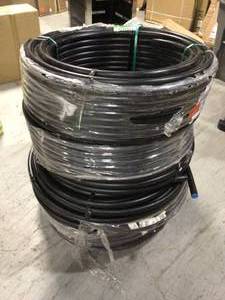 Lot of 3  1 in. x 300 ft. IPS 100 psi NSF Poly Pipe by Advanced Drainage Systems