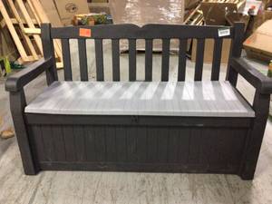 Outdoor Bench with storage see pictures