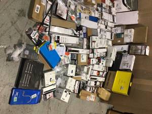 Lot of bathroom items and plumbing  Misc items various kinds and conditions see pictures