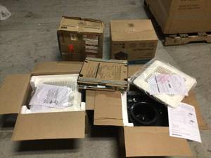Lot of 4 Bathroom  Ventilating Fan Customer Returns See Pictures