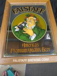 lot 71 image: FALSTAFF BREWING CORP. MIRROR
