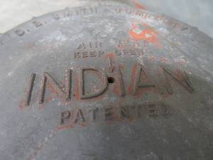lot 109 image: ANTIQUE INDIAN FIRE PUMP BACK PACK
