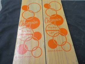 lot 112 image: CHAMPION EASY RIDE WATER SKIS