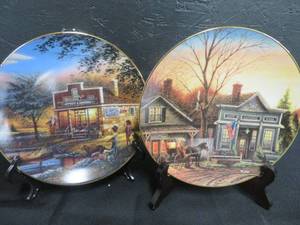 lot 123 image: 2 TERRY REDLIN COLLECTOR PLATES