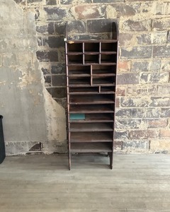 lot 51 image: Antique Type Rack