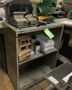 lot 66 image: Steel Shelf