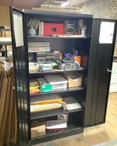 lot 42 image: Metal Storage Cabinet
