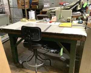 lot 69 image: Typesetting Table