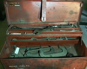 lot 135 image: Hand Tools and Toolbox