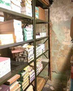 lot 142 image: Steel Shelving Unit