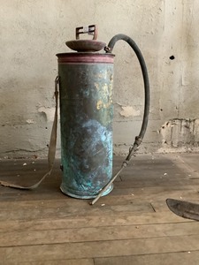 lot 208 image: Antique Copper Spray Can