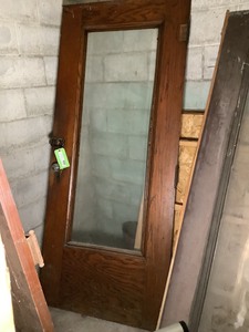 lot 178 image: Antique Wood Door