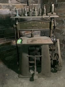 lot 8 image: Antique F.P. Rosback Pony Six 1106