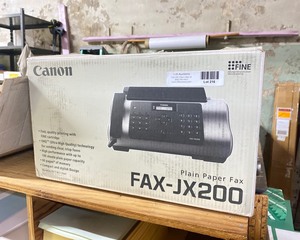 lot 216 image: New Canon Fax Machine (open box)
