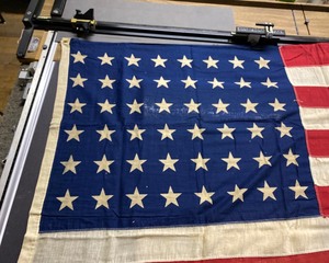 lot 220 image: Vintage 48-Star US Flag