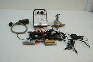 lot 43 image: Torch gauge, cables, and recharge hose