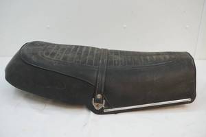 lot 57 image: Vintage motorcycle seat