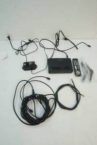 lot 112 image: TV converter and cables