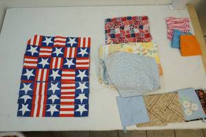 lot 126 image: Table cloths, place mats and more