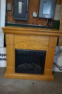 lot 143 image: Mantle with fireplace