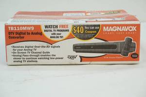 lot 91 image: TV converter and remote