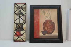 lot 99 image: Wall art