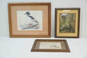 lot 102 image: Wildlife prints
