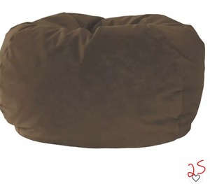 lot 27 image: Micro-Fiber Suede Bean Bag Chair - Gold Medal Shop all Gold Medal Bean Bags