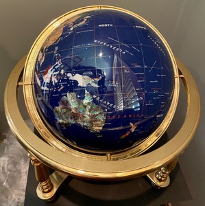 lot 13 image: Amazing Decorative Globe with Inlay Design