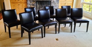 lot 15 image: Room and Board Dining Chairs
