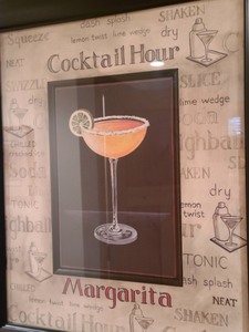 lot 98 image: Fun Framed Cocktail Print
