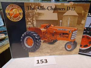 lot 153 image: Precision Series Empty Box from a Farmall M and a Precision Series Manual For A-C D17
