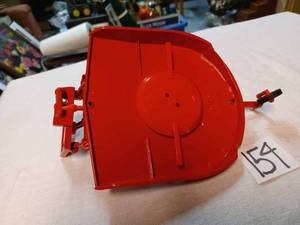 lot 154 image: Ertl Red Rotary Mower 116th Scale - No Box
