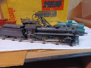 lot 166 image: Approx. 1959 Sears, Roebuck and Co. Allstate Electric Train in Original Box with Louis Marx Transformer