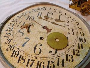 lot 220 image: New Haven Antique Clock Parts